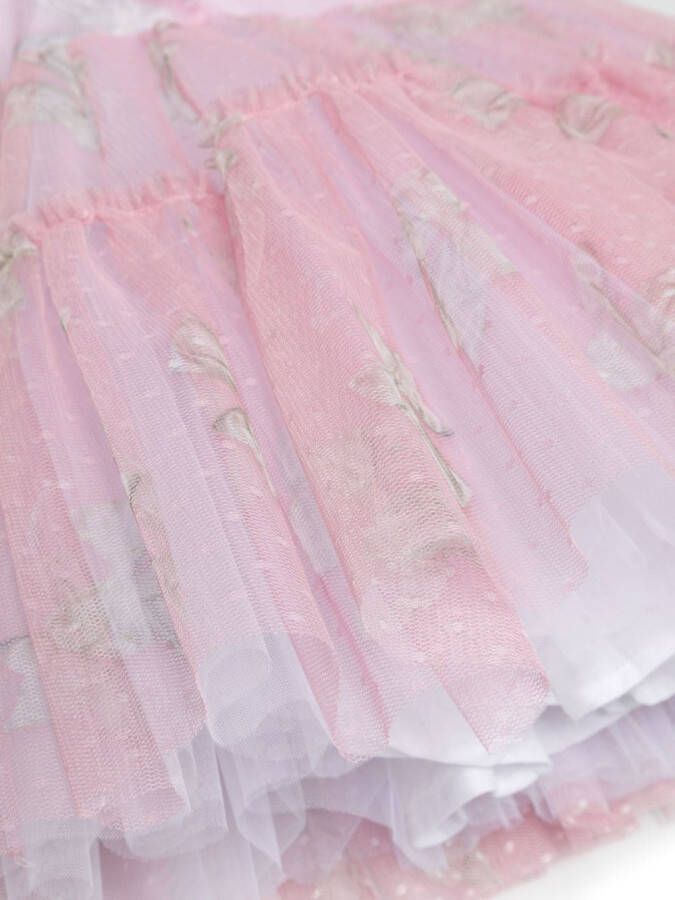 Monnalisa Flared jurk Roze