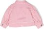 Monnalisa Jack met geborduurde bloe Roze - Thumbnail 2