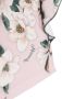 Monnalisa Blouse met bloe print Roze - Thumbnail 3