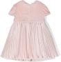 Monnalisa Geplooide jurk Roze - Thumbnail 2