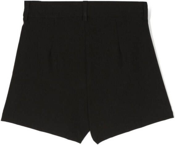 Monnalisa Geplooide shorts Zwart