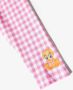 Monnalisa Geruite legging Roze - Thumbnail 3