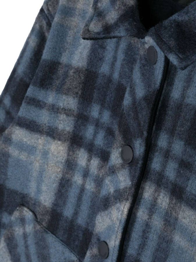Monnalisa Geruite rok Blauw