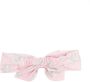 Monnalisa Haarband met bloe print Roze - Thumbnail 2
