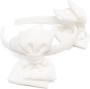 Monnalisa Haarband met strikdetail Wit - Thumbnail 2