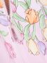 Monnalisa Hoodie met bloe print Wit - Thumbnail 3