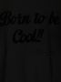 Monnalisa Hoodie met logopatch Zwart - Thumbnail 3