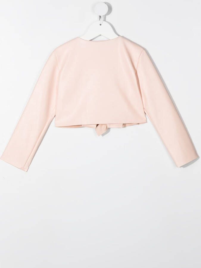 Monnalisa Jack met ruches Roze