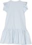 Monnalisa Jurk met lage taille Blauw - Thumbnail 2