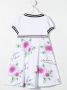Monnalisa Jurk met print Wit - Thumbnail 2