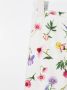 Monnalisa Legging met bloe print Wit - Thumbnail 3