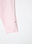 Monnalisa Legging met geborduurde bloe kinderen Spandex Elastane katoen 12 Roze - Thumbnail 3