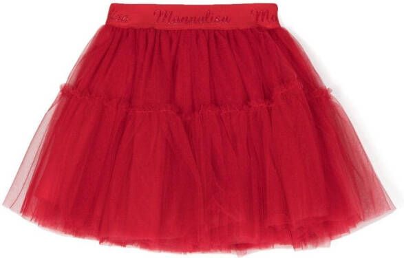 Monnalisa Tutu met logoband Rood