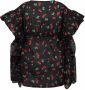 Monnalisa Mouwloos shirt Zwart - Thumbnail 2