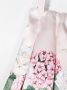 Monnalisa Plooirok met bloe print kinderen polyamide Polyester katoen 12 Roze - Thumbnail 3