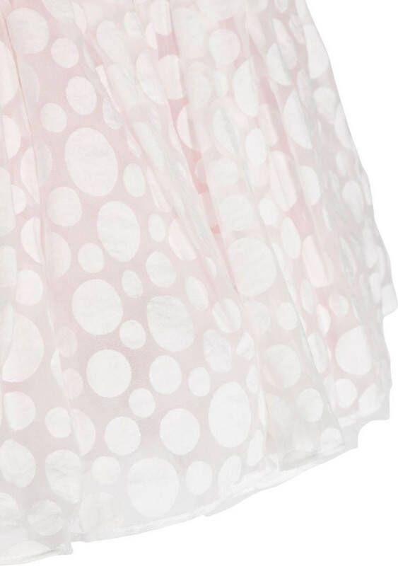 Monnalisa Jurk met stippen Roze