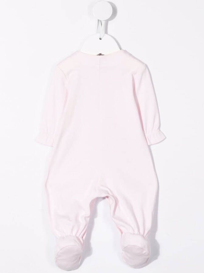 Monnalisa Pyjama met teddybeerprint Roze