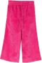 Monnalisa Ribfluwelen broek Roze - Thumbnail 2