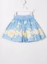 Monnalisa Rok met madeliefjesprint Blauw - Thumbnail 2