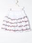 Monnalisa Rok met print Wit - Thumbnail 2