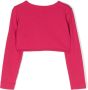 Monnalisa Vest met ronde kraag Roze - Thumbnail 2