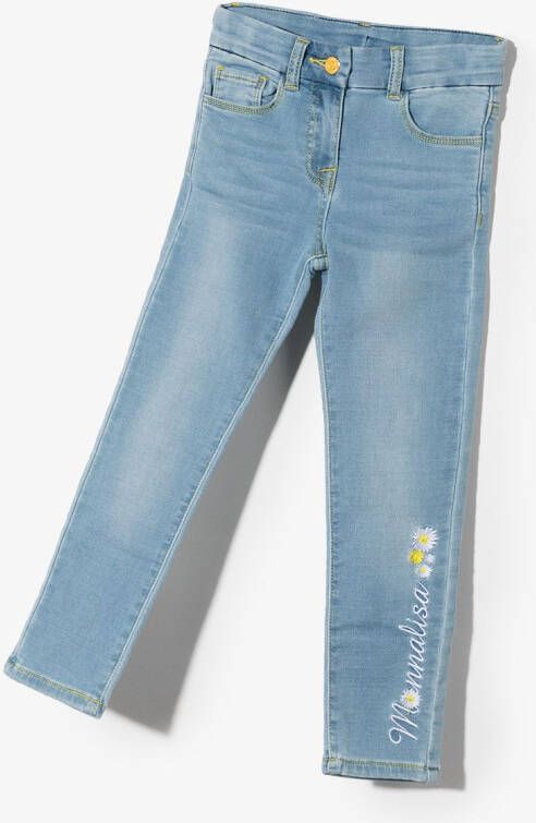 Monnalisa Slim-fit jeans Blauw