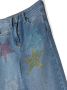 Monnalisa Jeans verfraaid met ster Blauw - Thumbnail 3