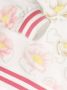 Monnalisa Sweater met bloe print Wit - Thumbnail 3
