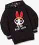 Monnalisa Sweaterjurk met strik print Zwart - Thumbnail 2