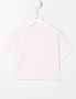 Monnalisa T-shirt met bloe print Roze - Thumbnail 2