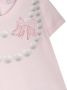 Monnalisa T-shirt met halskettingprint Roze - Thumbnail 3