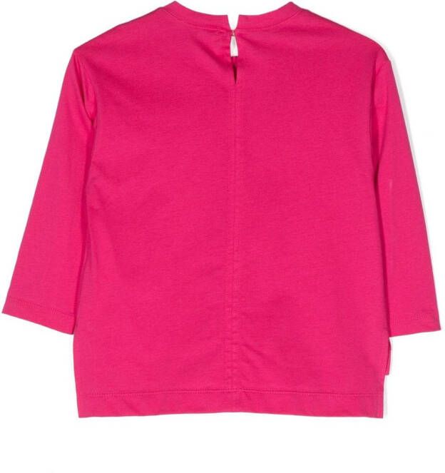 Monnalisa T-shirt met lange mouwen Roze