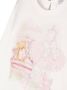Monnalisa T-shirt met lange mouwen Wit - Thumbnail 3