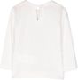 Monnalisa T-shirt met lange mouwen Wit - Thumbnail 2
