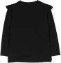 Monnalisa T-shirt met lange mouwen Zwart - Thumbnail 2