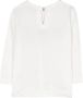 Monnalisa T-shirt met logoprint Wit - Thumbnail 2