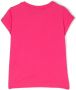 Monnalisa T-shirt met pailletten Roze - Thumbnail 2