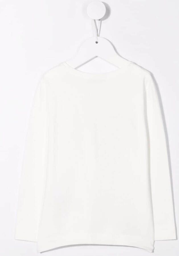 Monnalisa T-shirt met print Beige