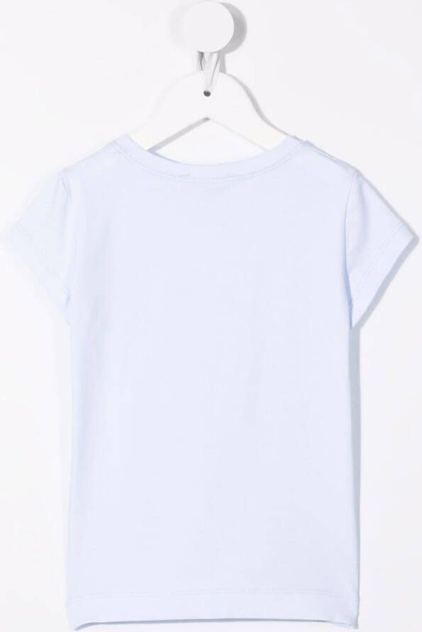 Monnalisa T-shirt met print Blauw