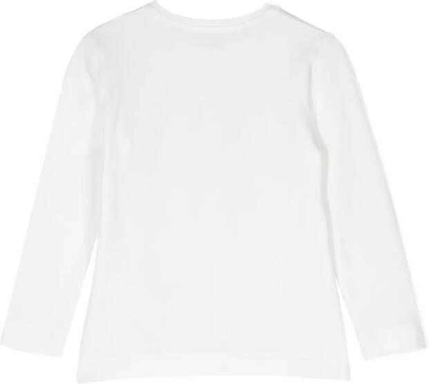 Monnalisa T-shirt met print Wit