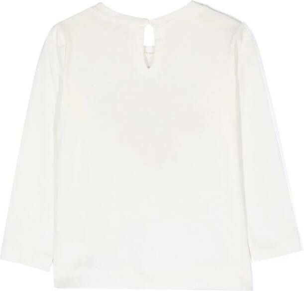 Monnalisa T-shirt met print Wit