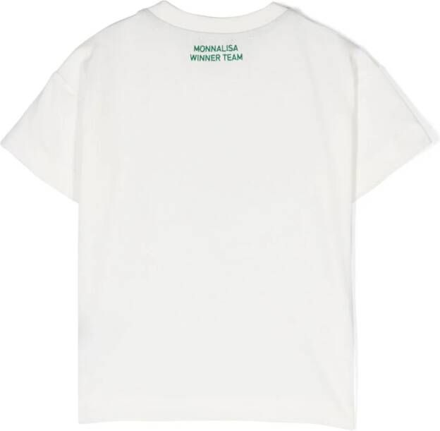 Monnalisa T-shirt met print Wit