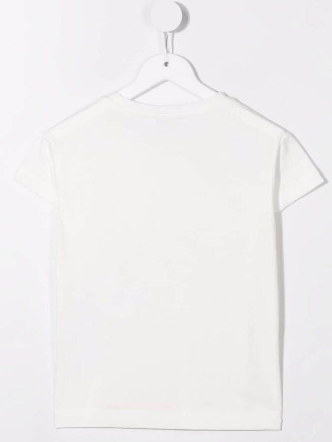 Monnalisa T-shirt met print Wit
