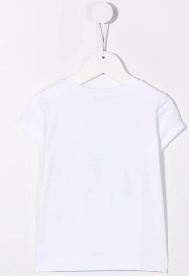 Monnalisa T-shirt met print Wit