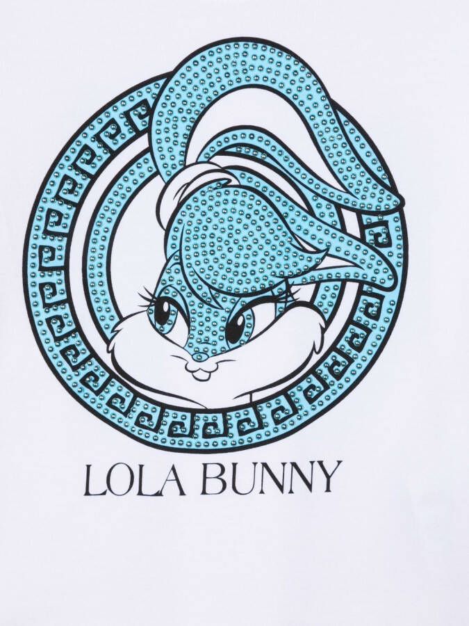 Monnalisa T-shirt met print Wit