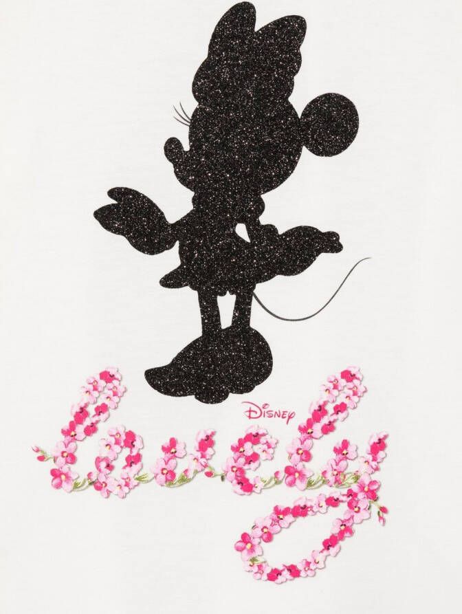 Monnalisa T-shirt met print Wit