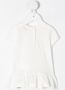 Monnalisa T-shirt met ruches Wit - Thumbnail 2
