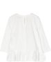 Monnalisa T-shirt met strikdetail Wit - Thumbnail 2