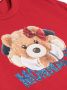 Monnalisa T-shirt met teddybeerprint Rood - Thumbnail 3