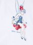 Monnalisa x Disney T-shirt met logo Wit - Thumbnail 3